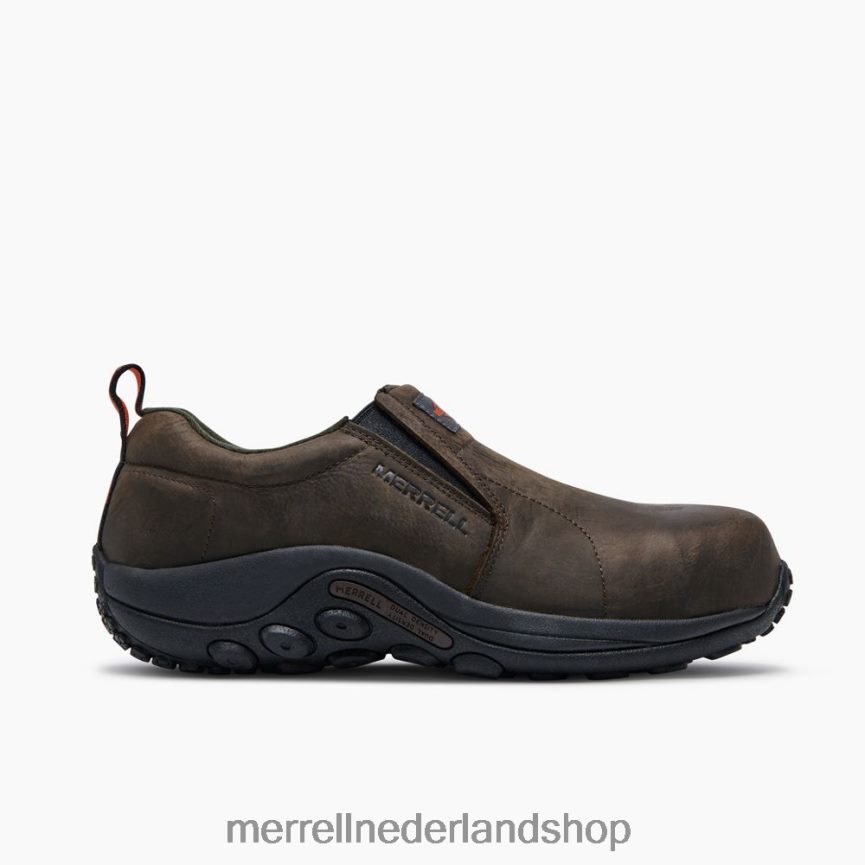 Merrell Heren 4FFP6T346 jungle moc lederen comp teen werkschoen (j099319) schoenen espresso
