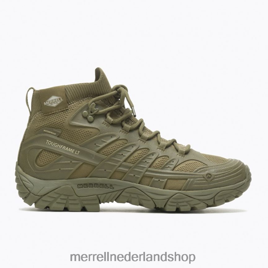 Merrell Heren 4FFP6T348 moab velocity tactical mid waterdicht (j099425) schoenen olijf