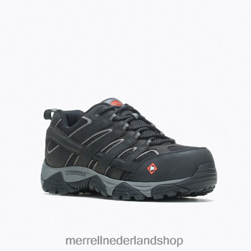 Merrell Heren 4FFP6T371 moab vertex vent comp teen werkschoen (j36461) schoenen zwart