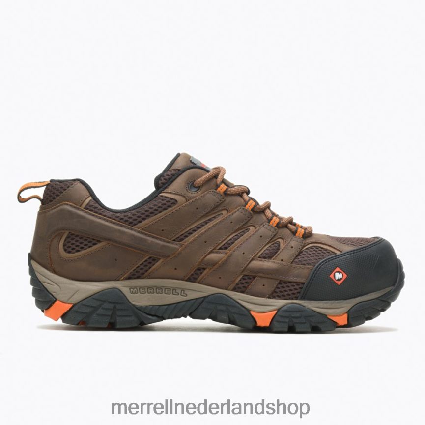 Merrell Heren 4FFP6T372 moab vertex vent comp teen werkschoen (j11119) schoenen klei