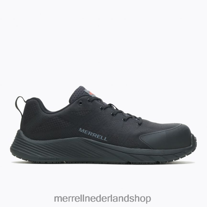 Merrell Heren 4FFP6T439 moab vlucht koolstofvezel brede breedte (j004625w) schoenen zwart