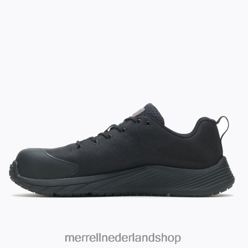 Merrell Heren 4FFP6T439 moab vlucht koolstofvezel brede breedte (j004625w) schoenen zwart