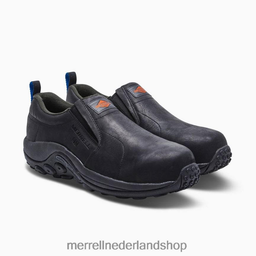 Merrell Heren 4FFP6T453 jungle moc lederen comp toe sd+ werkschoen brede breedte (j099379w) schoenen zwart