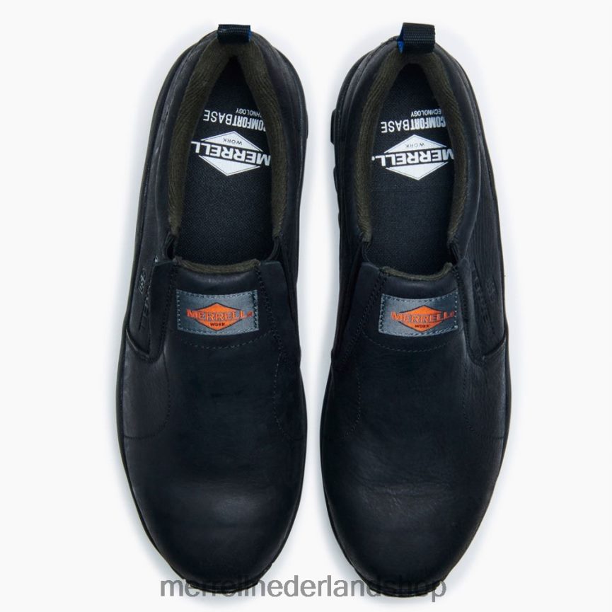 Merrell Heren 4FFP6T453 jungle moc lederen comp toe sd+ werkschoen brede breedte (j099379w) schoenen zwart