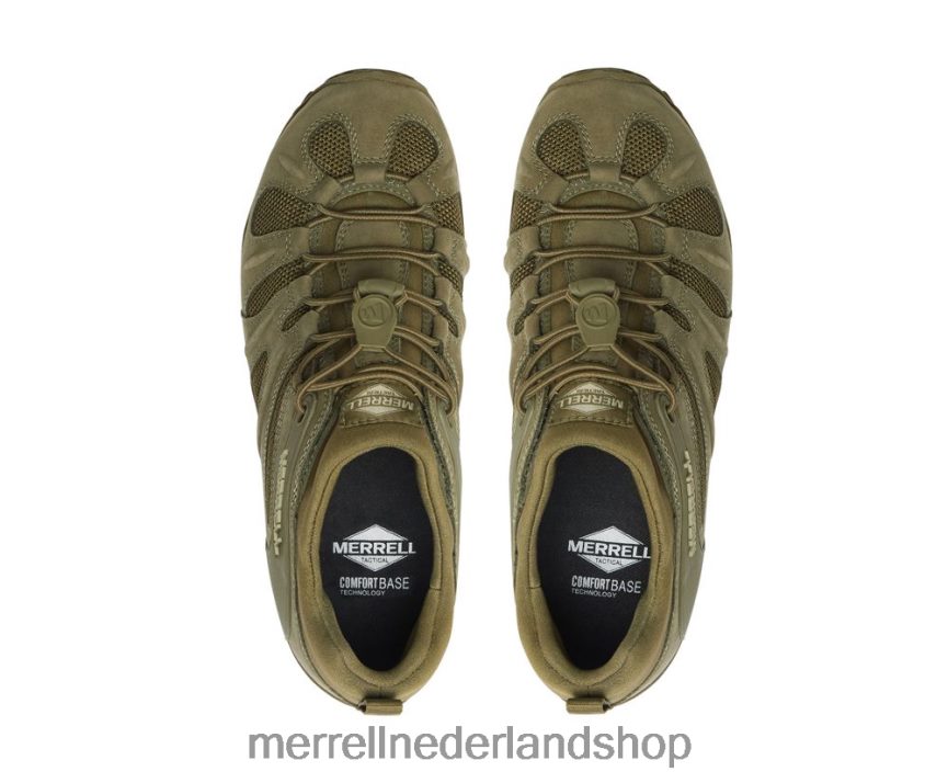 Merrell Heren 4FFP6T481 cham 8 stretch tactisch (j099409) schoenen donkere olijf