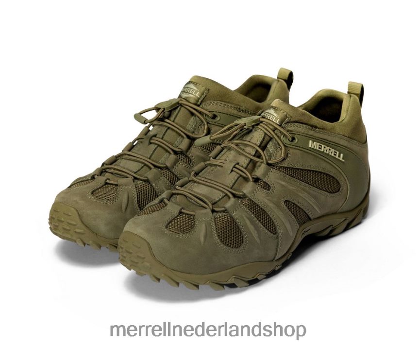 Merrell Heren 4FFP6T481 cham 8 stretch tactisch (j099409) schoenen donkere olijf