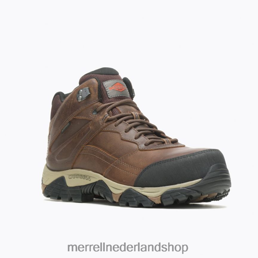 Merrell Heren 4FFP6T494 moab adventure mid waterdichte koolstofvezel brede breedte (j004633w) schoenen toffee