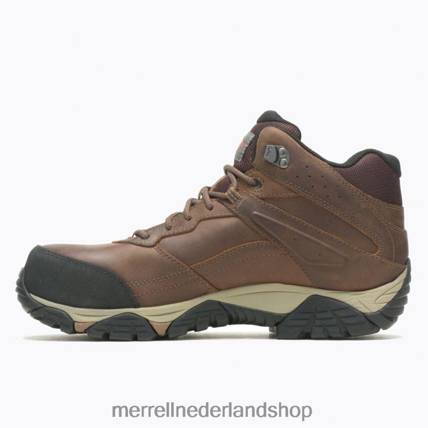 Merrell Heren 4FFP6T494 moab adventure mid waterdichte koolstofvezel brede breedte (j004633w) schoenen toffee