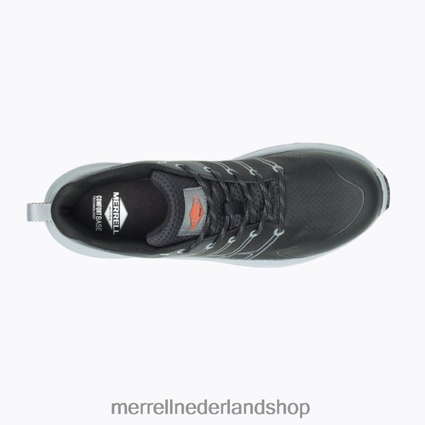 Merrell Heren 4FFP6T510 moab vlucht koolstofvezel (j004627) schoenen zwart/monumentaal
