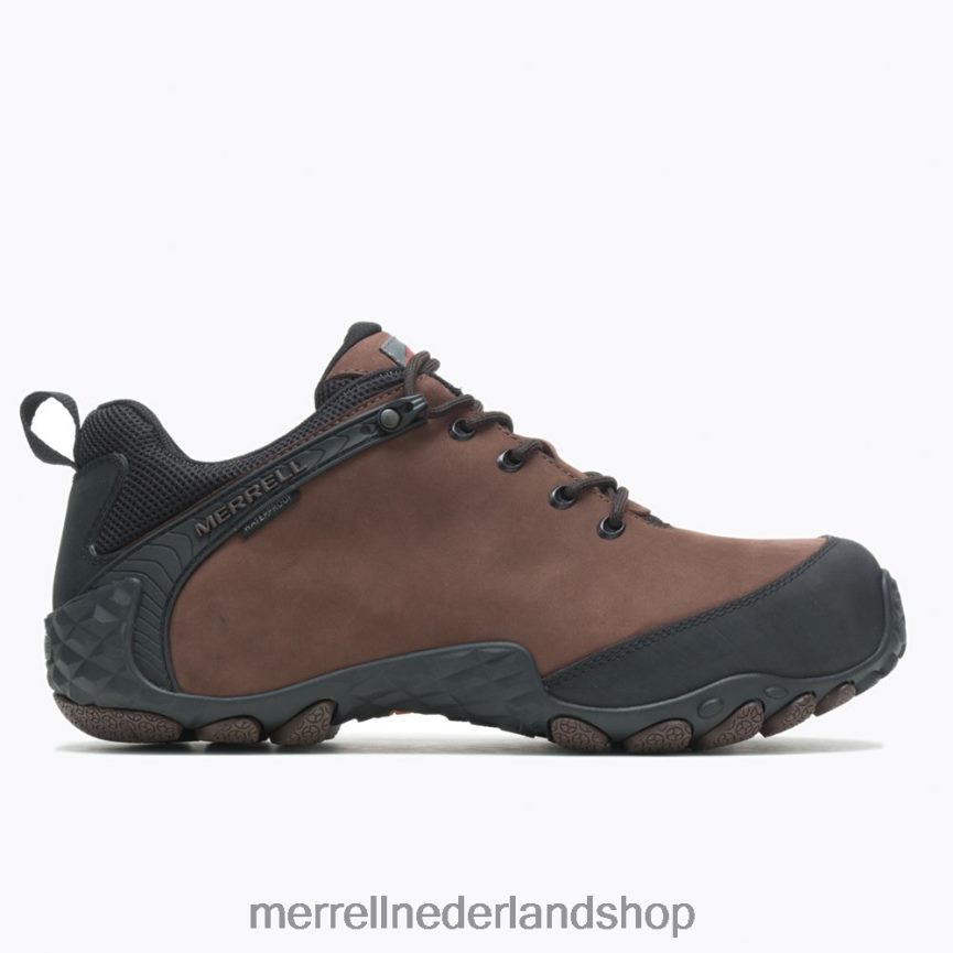 Merrell Heren 4FFP6T660 kameleon flux leer waterdicht koolstofvezel (j003901) schoenen bruin
