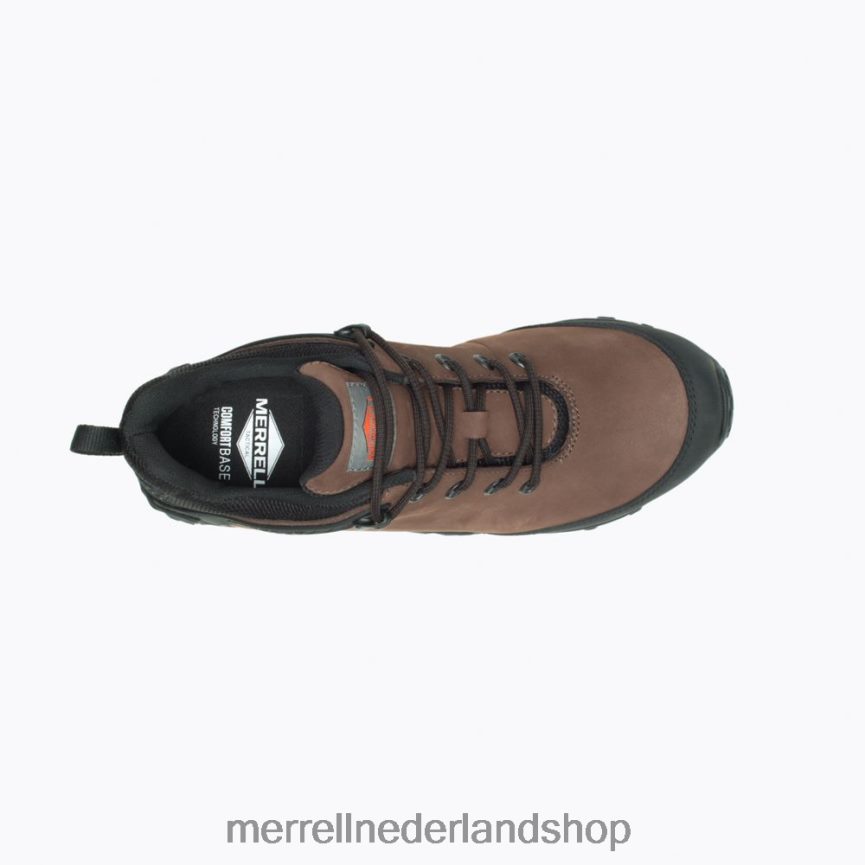 Merrell Heren 4FFP6T660 kameleon flux leer waterdicht koolstofvezel (j003901) schoenen bruin