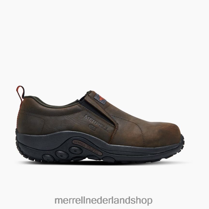 Merrell Heren 4FFP6T705 jungle moc lederen comp toe sd+ werkschoen (j099381) schoenen espresso
