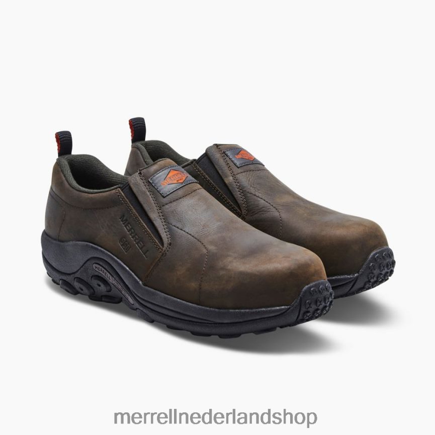 Merrell Heren 4FFP6T705 jungle moc lederen comp toe sd+ werkschoen (j099381) schoenen espresso