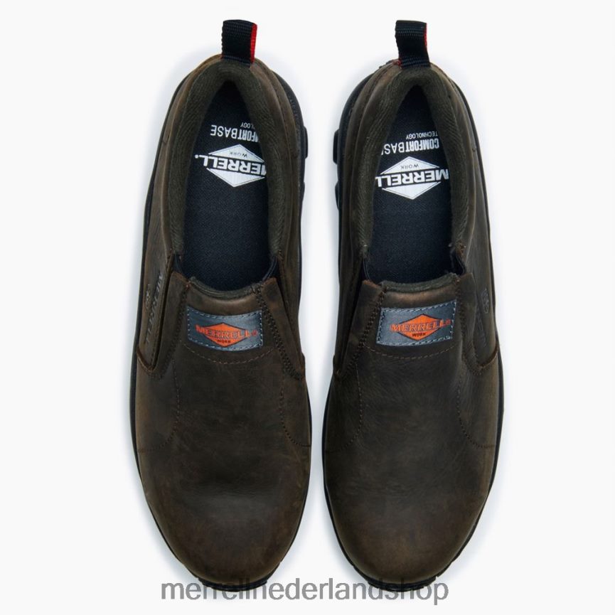 Merrell Heren 4FFP6T705 jungle moc lederen comp toe sd+ werkschoen (j099381) schoenen espresso