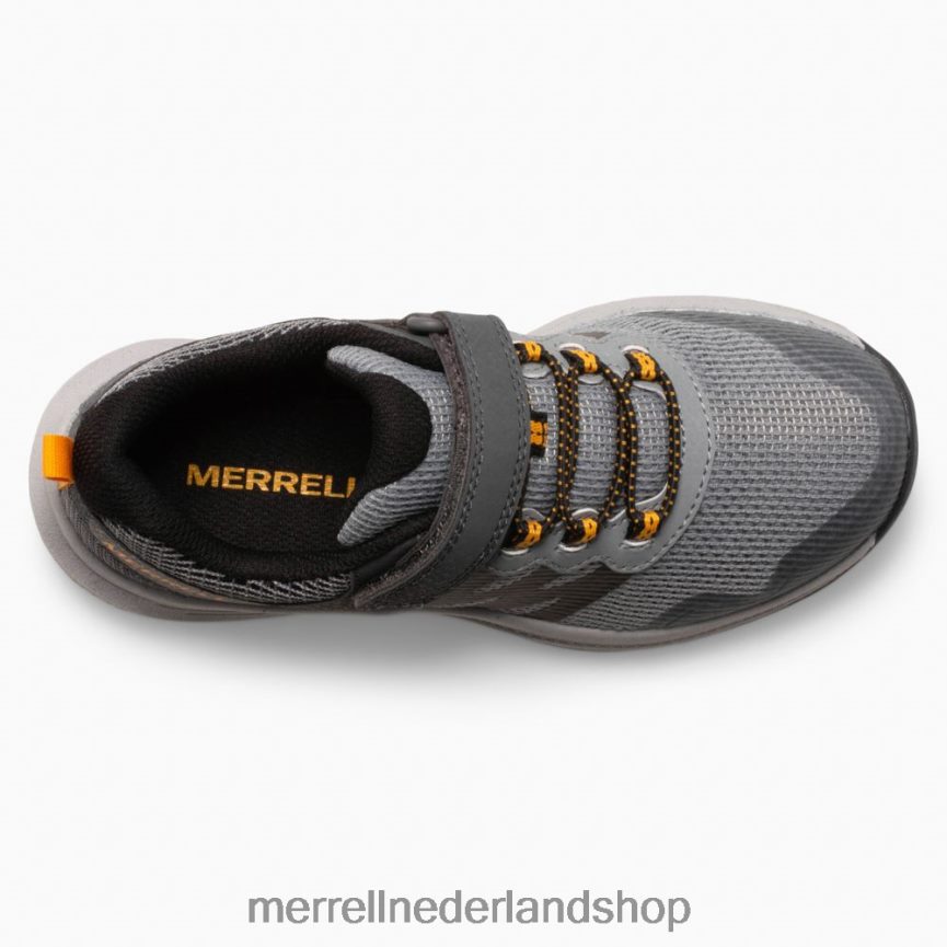 Merrell kinderen 4FFP6T1356 nova 3 sneaker (mk266785) schoenen grijs/oranje