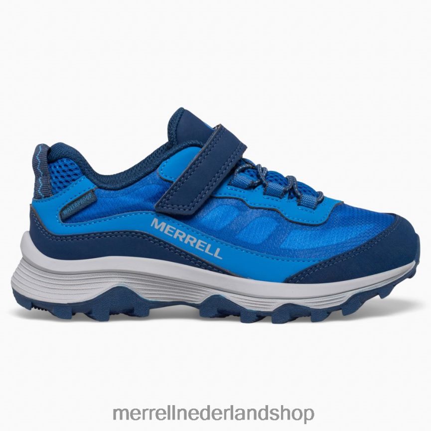 Merrell kinderen 4FFP6T1363 moab speed low a/c waterdicht (mk265979) schoenen blauw