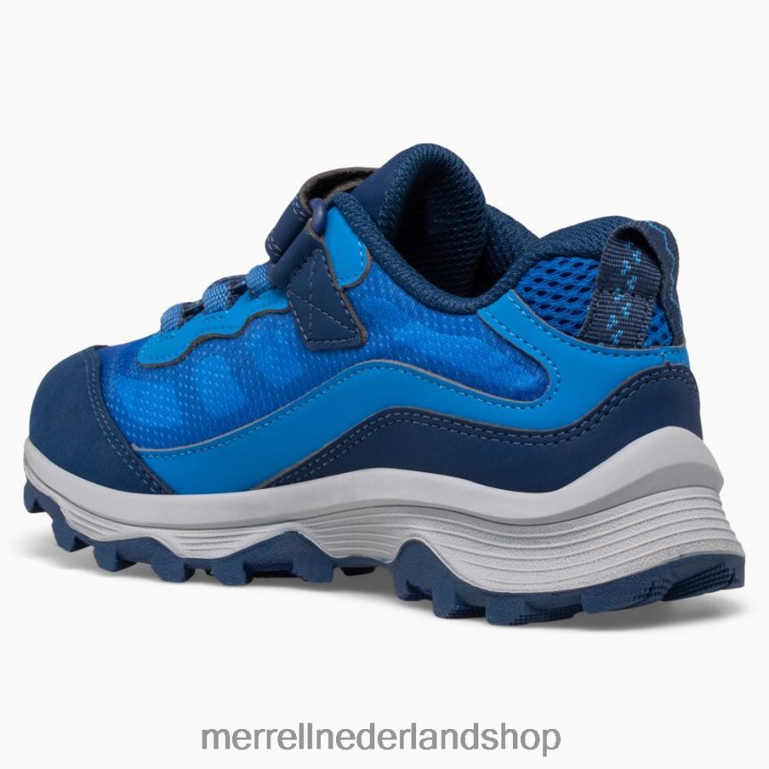 Merrell kinderen 4FFP6T1363 moab speed low a/c waterdicht (mk265979) schoenen blauw
