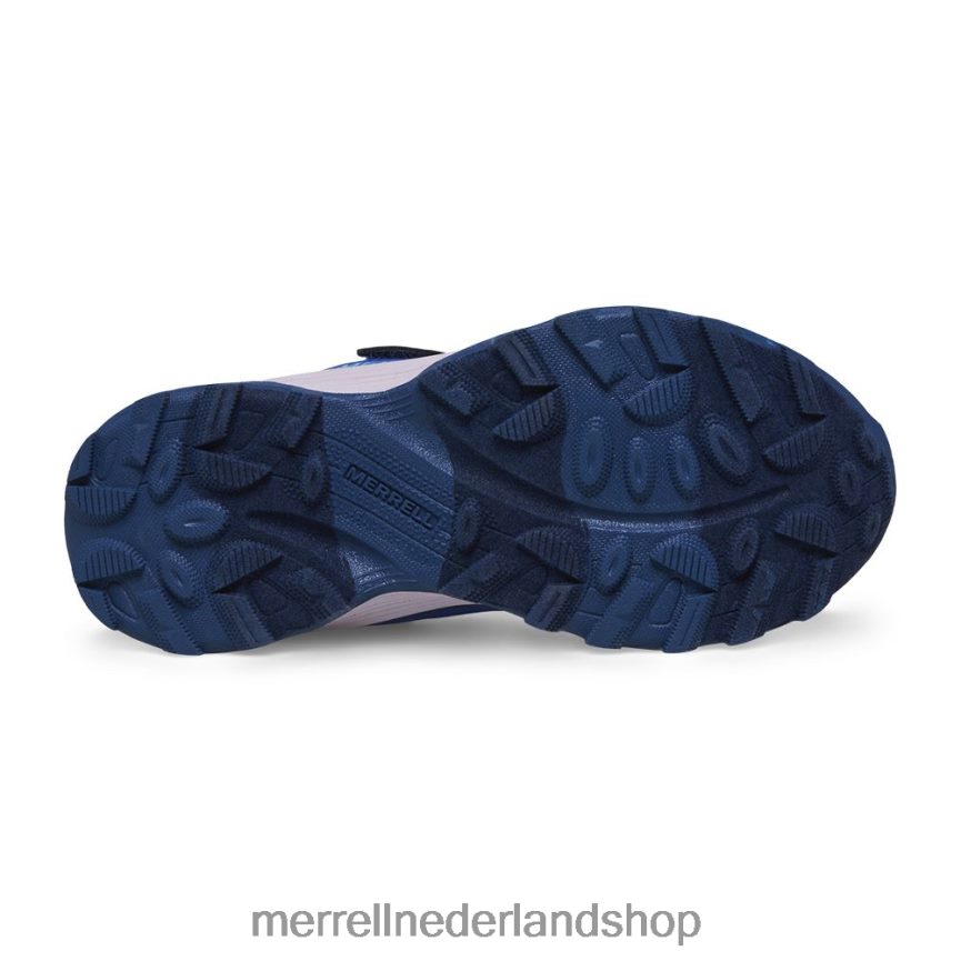 Merrell kinderen 4FFP6T1364 moab speed low a/c waterdicht (mk166989) schoenen blauw/bessen/turq