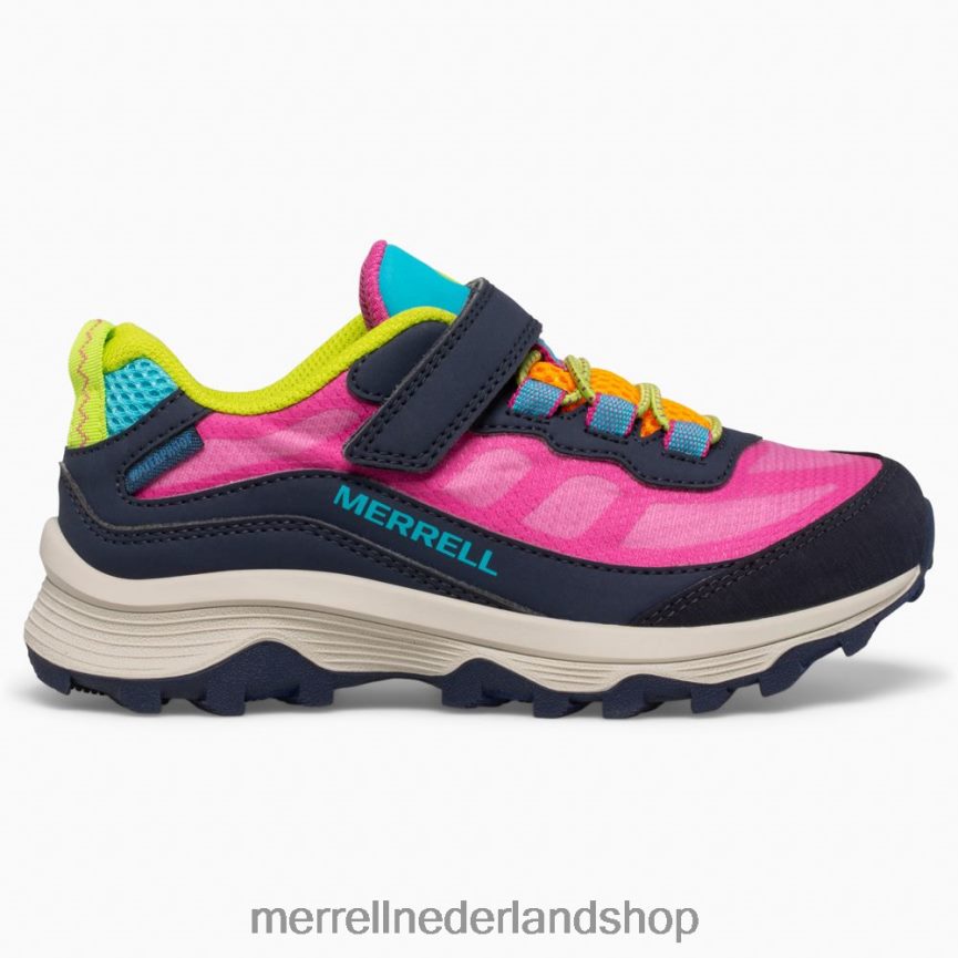 Merrell kinderen 4FFP6T1367 moab speed low a/c waterdicht (mk166216) schoenen marine/multi