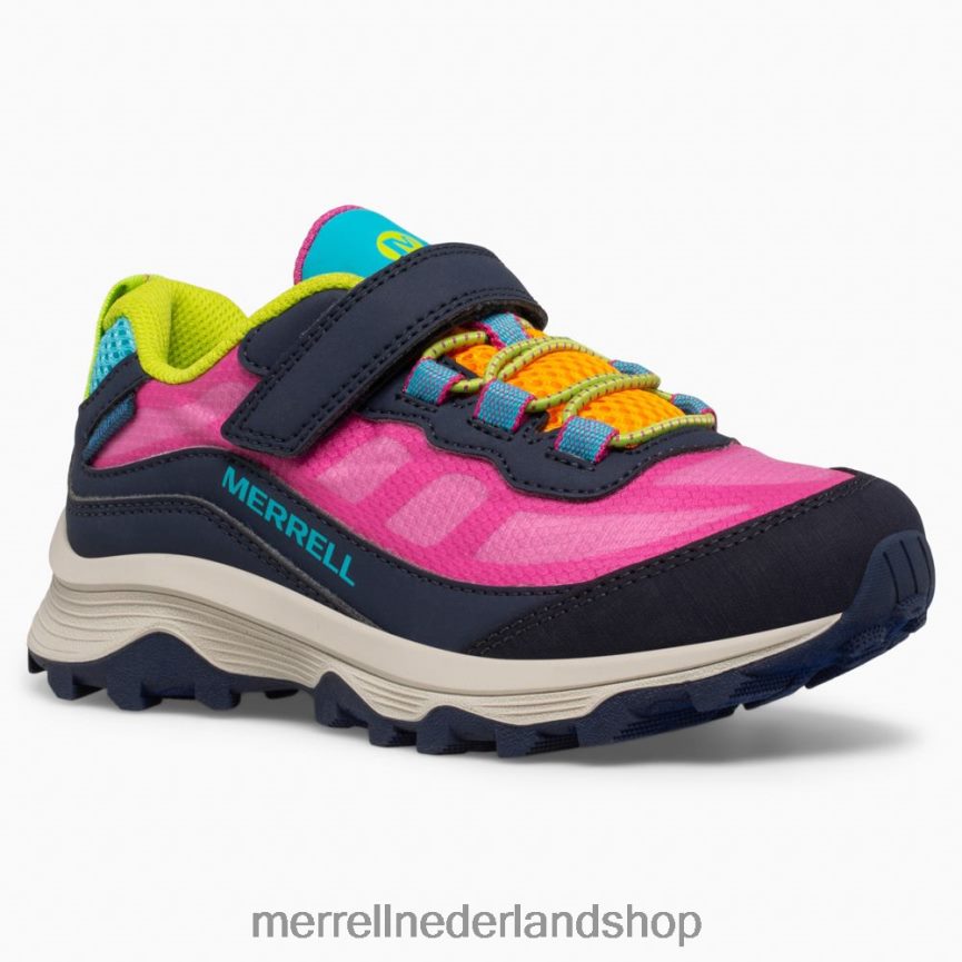 Merrell kinderen 4FFP6T1367 moab speed low a/c waterdicht (mk166216) schoenen marine/multi
