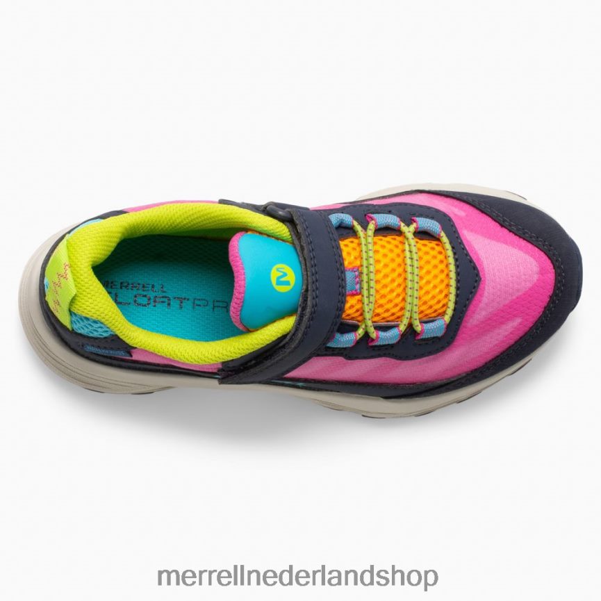 Merrell kinderen 4FFP6T1367 moab speed low a/c waterdicht (mk166216) schoenen marine/multi