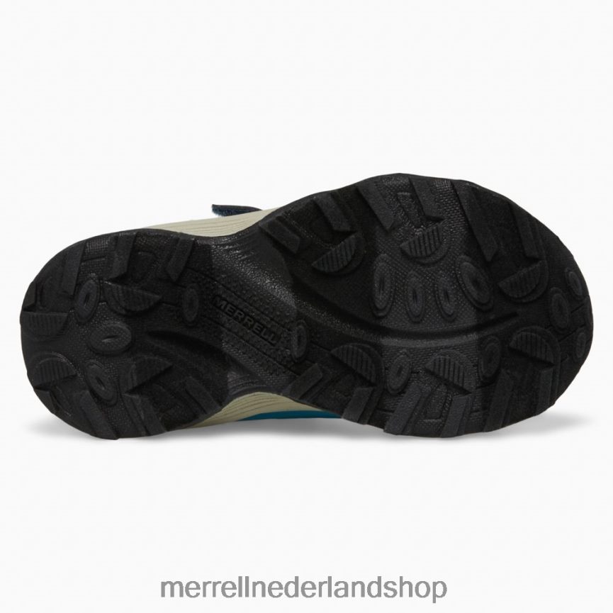 Merrell kinderen 4FFP6T1368 moab snelheid laag a/c jr. waterdichte sneaker (ml267122) schoenen marine/hi nl
