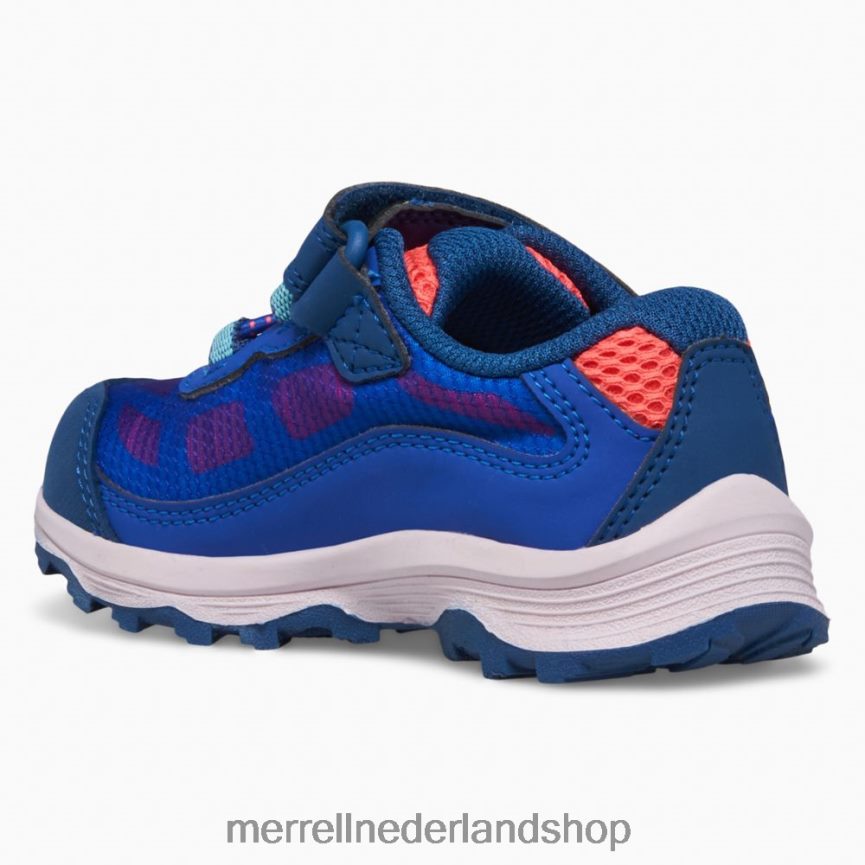 Merrell kinderen 4FFP6T1369 moab snelheid laag a/c jr. waterdichte sneaker (ml167123) schoenen blauw/bes/turkoois