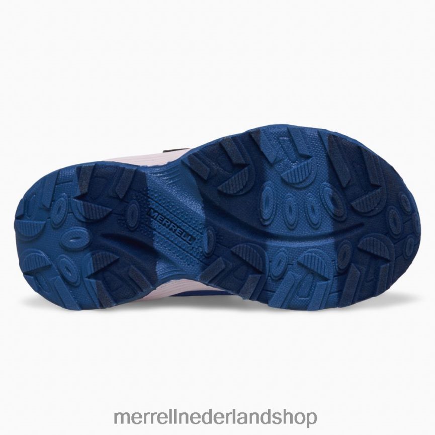 Merrell kinderen 4FFP6T1369 moab snelheid laag a/c jr. waterdichte sneaker (ml167123) schoenen blauw/bes/turkoois