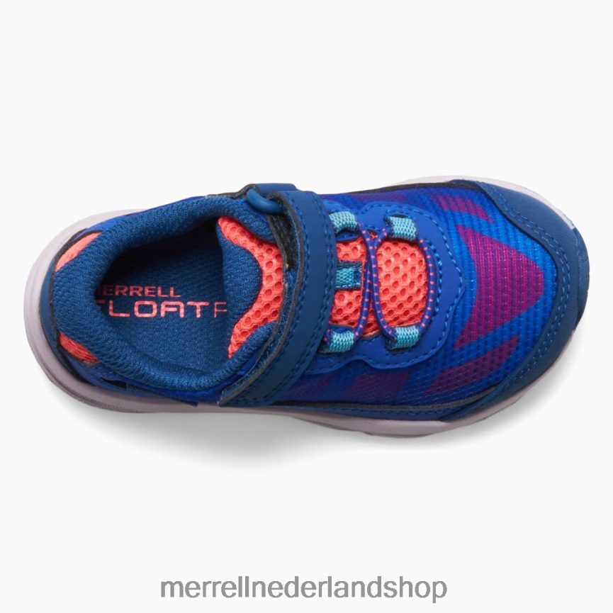 Merrell kinderen 4FFP6T1369 moab snelheid laag a/c jr. waterdichte sneaker (ml167123) schoenen blauw/bes/turkoois