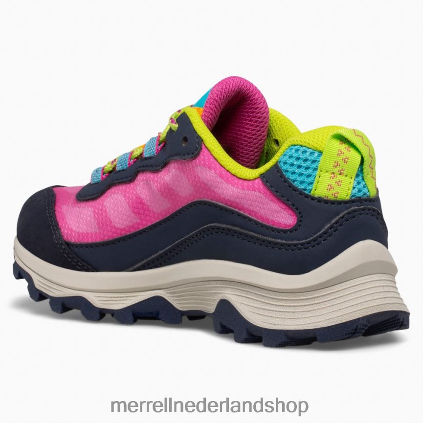 Merrell kinderen 4FFP6T1371 moab snelheid laag waterdicht (mk166215) schoenen marine/multi