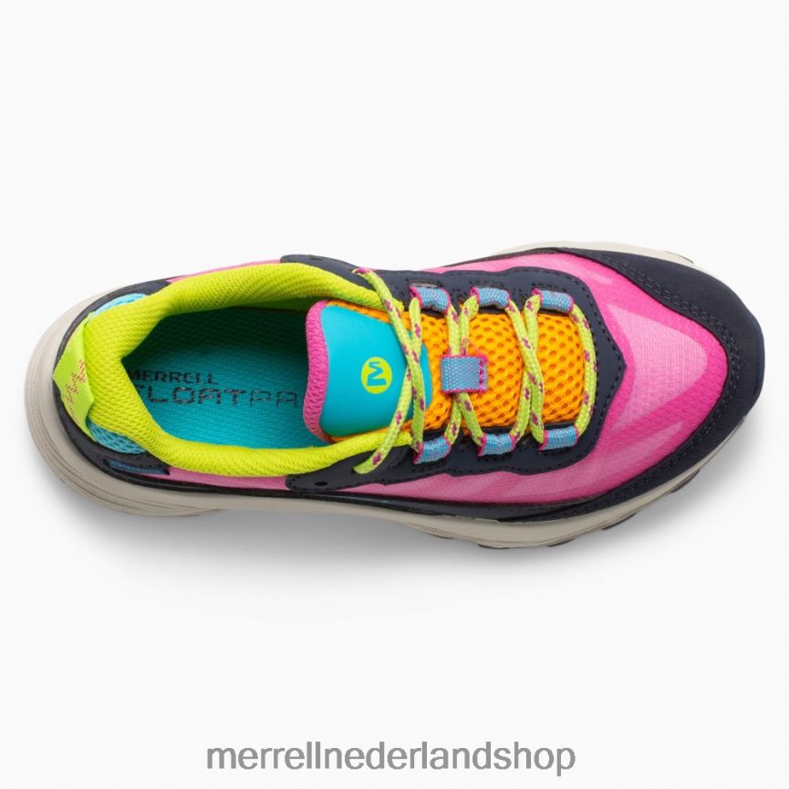 Merrell kinderen 4FFP6T1371 moab snelheid laag waterdicht (mk166215) schoenen marine/multi