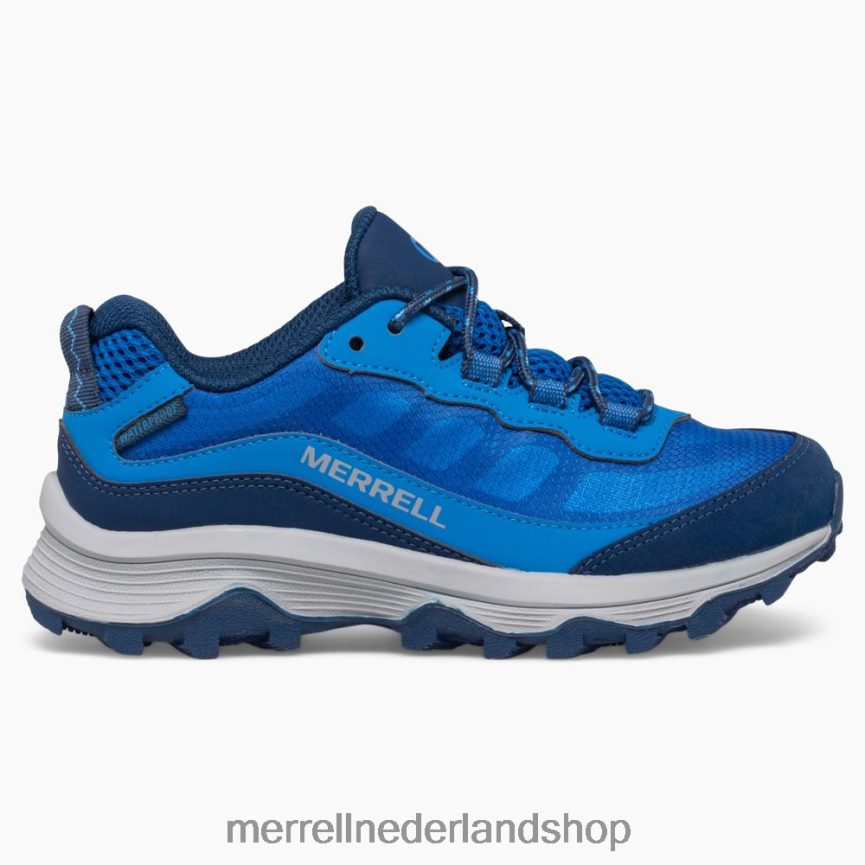 Merrell kinderen 4FFP6T1374 moab snelheid laag waterdicht (mk265940) schoenen blauw