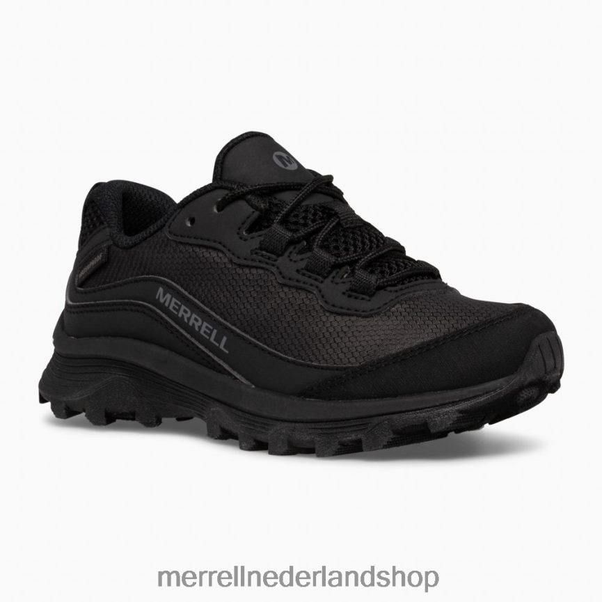 Merrell kinderen 4FFP6T1377 moab snelheid laag waterdicht (mk265866) schoenen driedubbel zwart