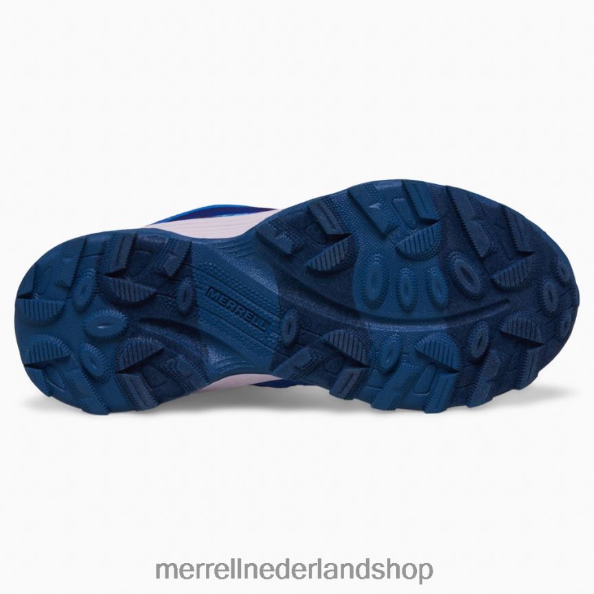 Merrell kinderen 4FFP6T1379 moab speed mid waterdicht (mk166990) schoenen blauw/bessen/turq