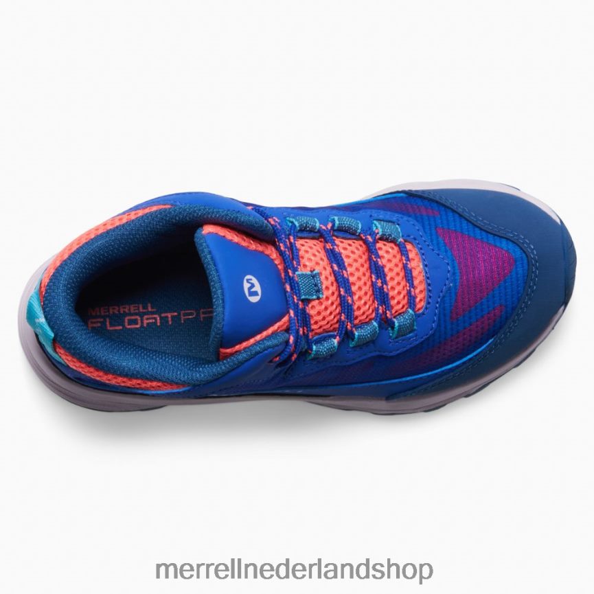 Merrell kinderen 4FFP6T1379 moab speed mid waterdicht (mk166990) schoenen blauw/bessen/turq