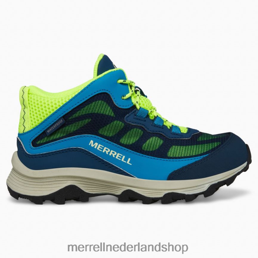 Merrell kinderen 4FFP6T1380 moab speed mid waterdicht (mk266776) schoenen marine/hi nl