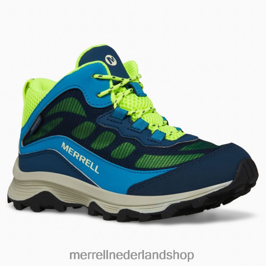 Merrell kinderen 4FFP6T1380 moab speed mid waterdicht (mk266776) schoenen marine/hi nl
