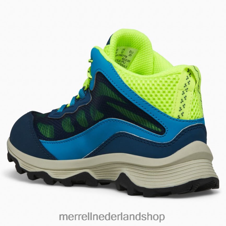 Merrell kinderen 4FFP6T1380 moab speed mid waterdicht (mk266776) schoenen marine/hi nl