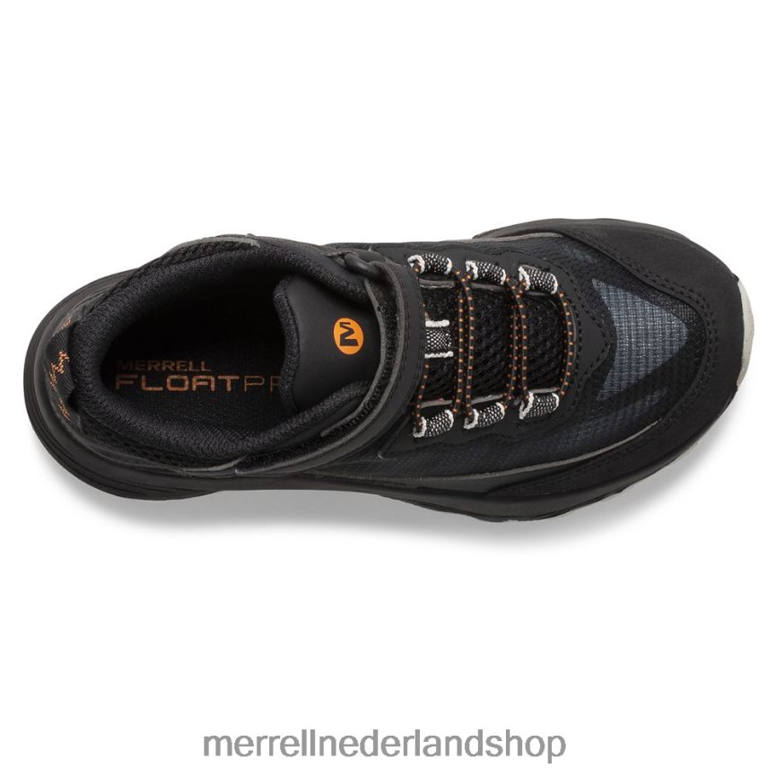 Merrell kinderen 4FFP6T1385 moab speed mid a/c waterdicht (mk265951) schoenen zwart