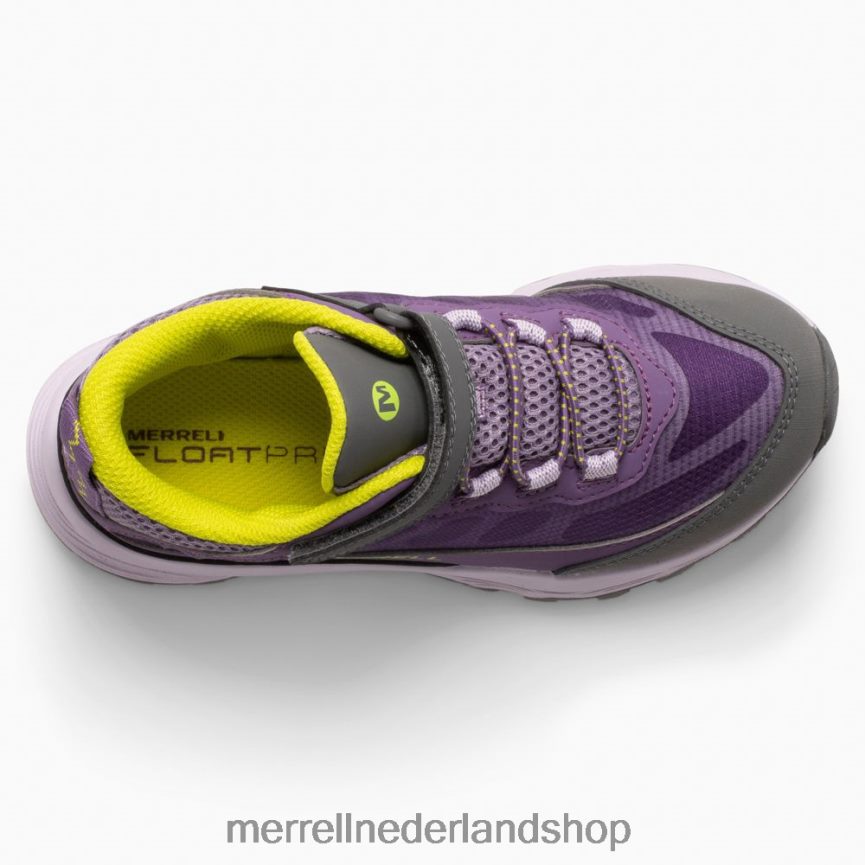Merrell kinderen 4FFP6T1386 moab speed mid a/c waterdicht (mk166276) schoenen druif cadet