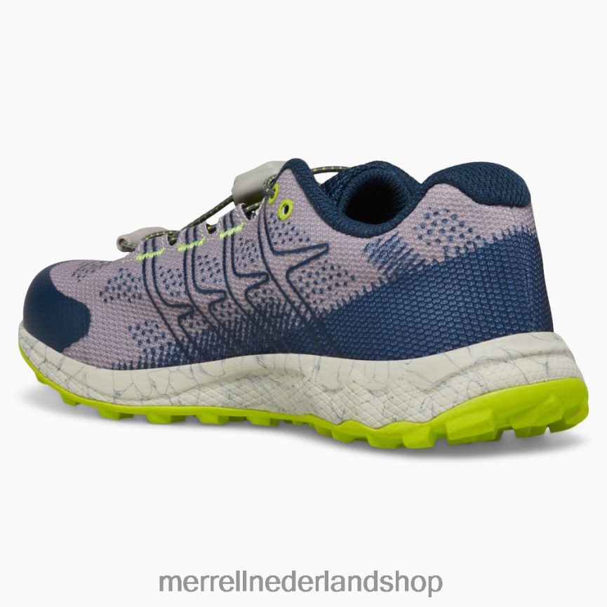 Merrell kinderen 4FFP6T1388 moab vlucht lage airconditioning (mk266772) schoenen grijs/marineblauw/citroen
