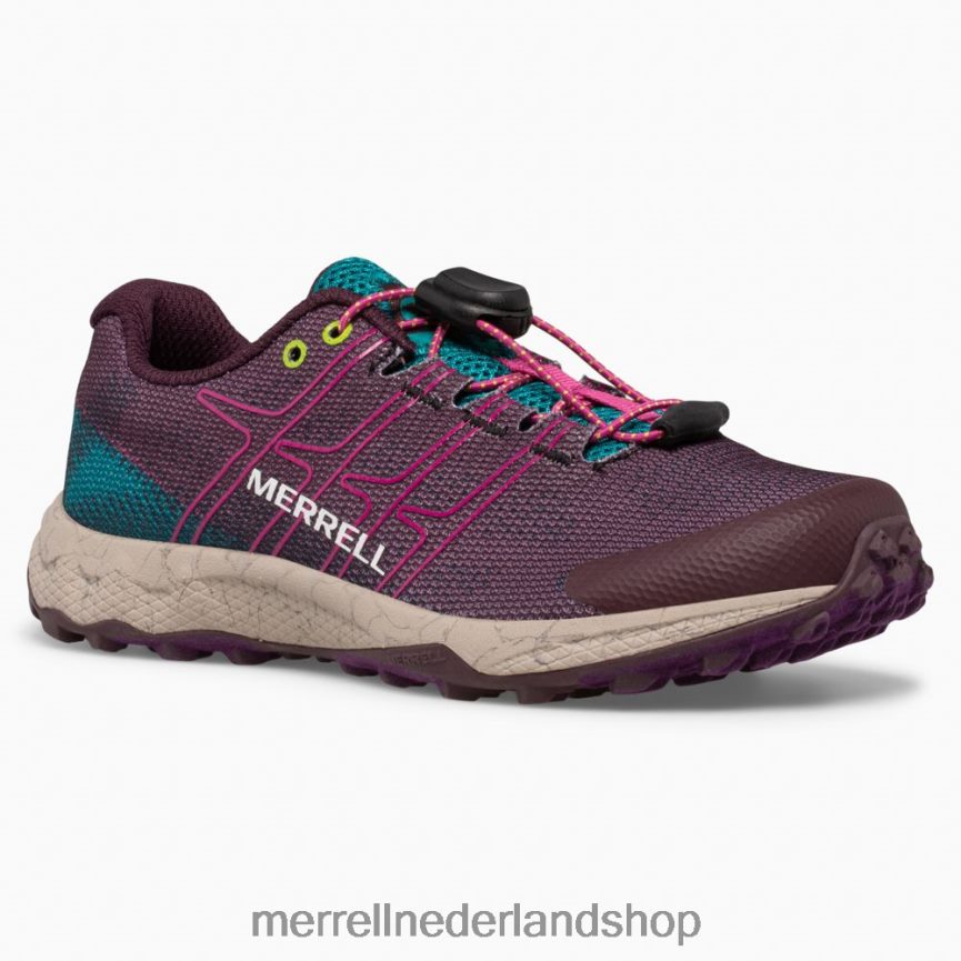 Merrell kinderen 4FFP6T1391 moab vlucht lage airconditioning (mk165737) schoenen bordeaux