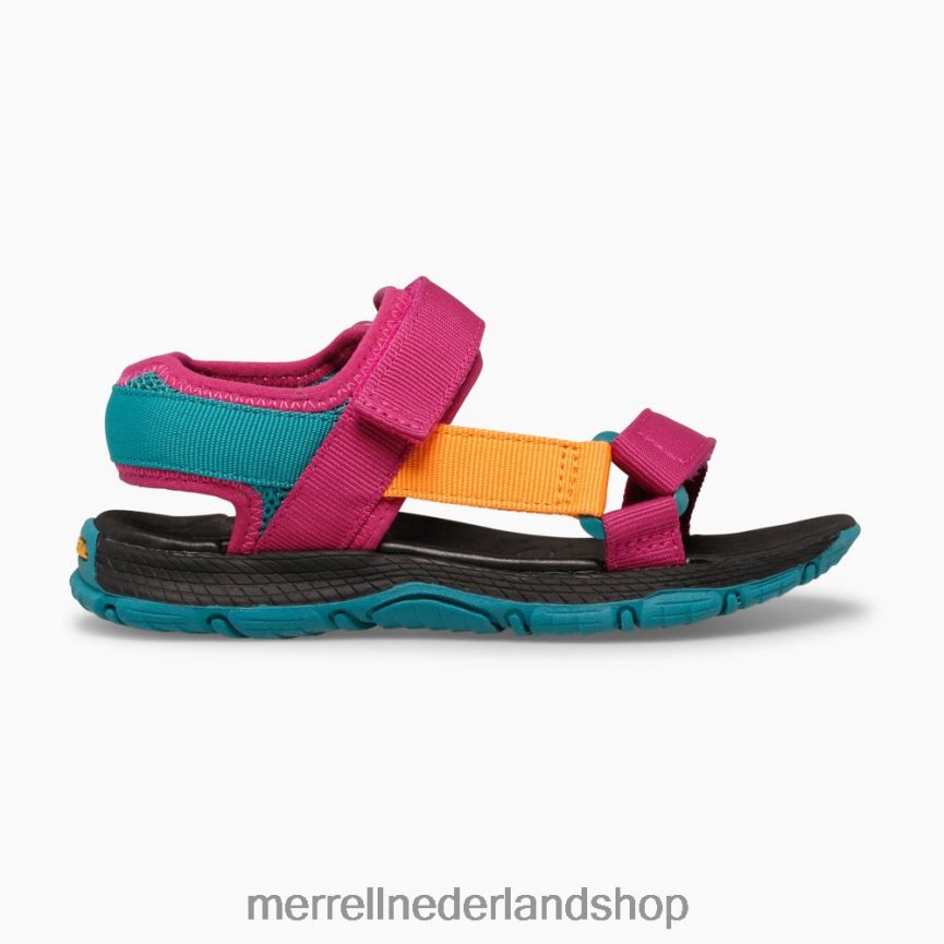 Merrell kinderen 4FFP6T1397 kahuna websandaal (mk165675k) schoenen bes/multi