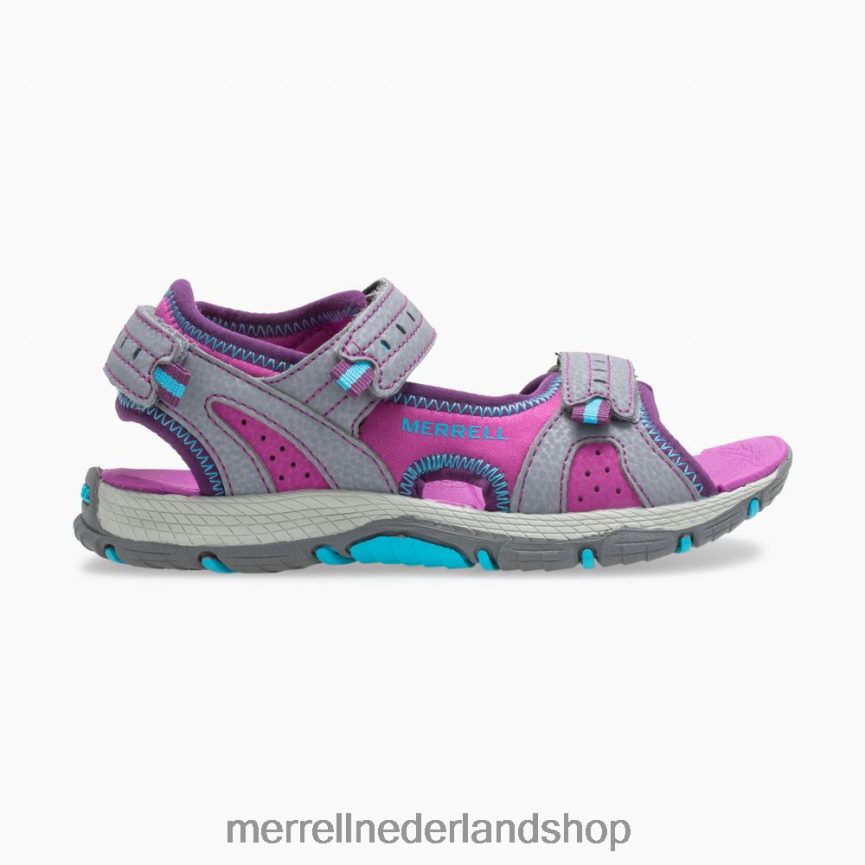 Merrell kinderen 4FFP6T1403 panter sandaal 2.0 (mk162956k) schoenen grijs