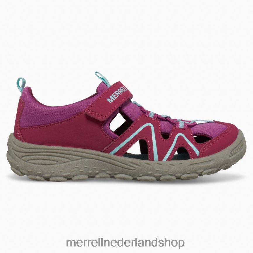 Merrell kinderen 4FFP6T1409 hydro ontdekkingsreiziger (mk166965) schoenen bes/turq/grijs