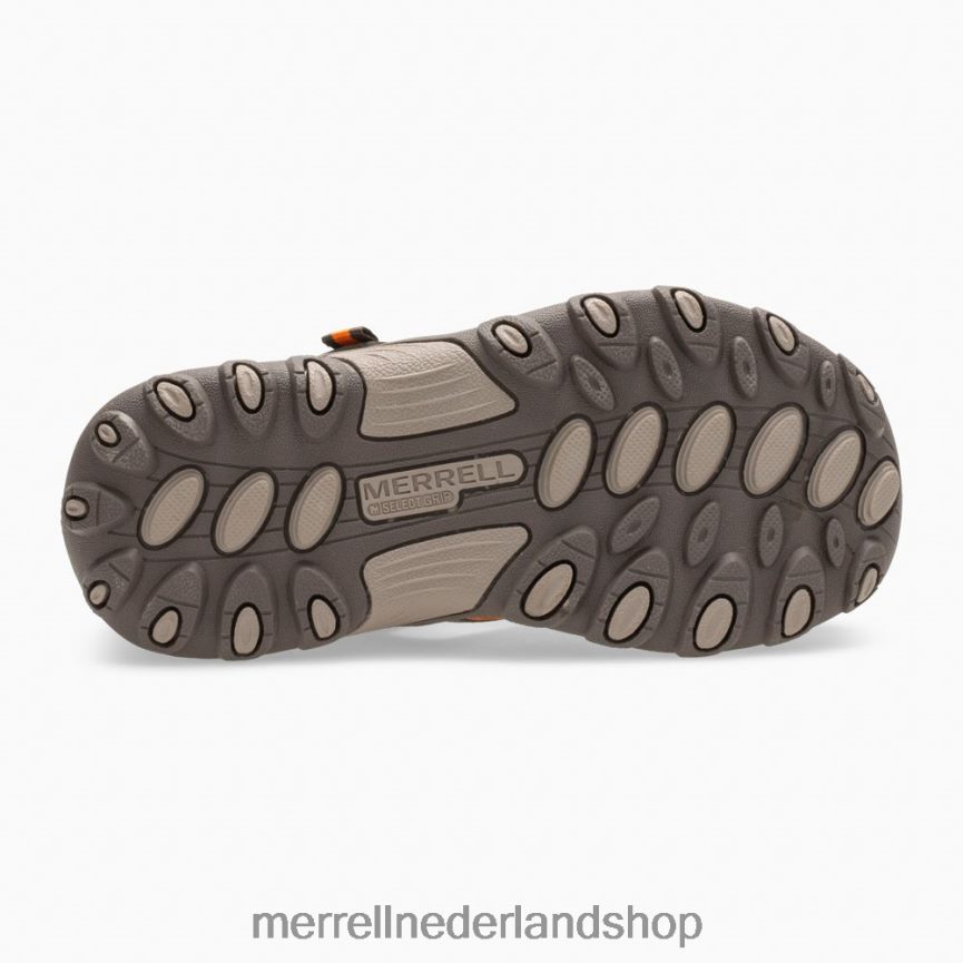 Merrell kinderen 4FFP6T1411 hydro h2o wandelsandaal (mk261856k) schoenen gunsmoke/oranje