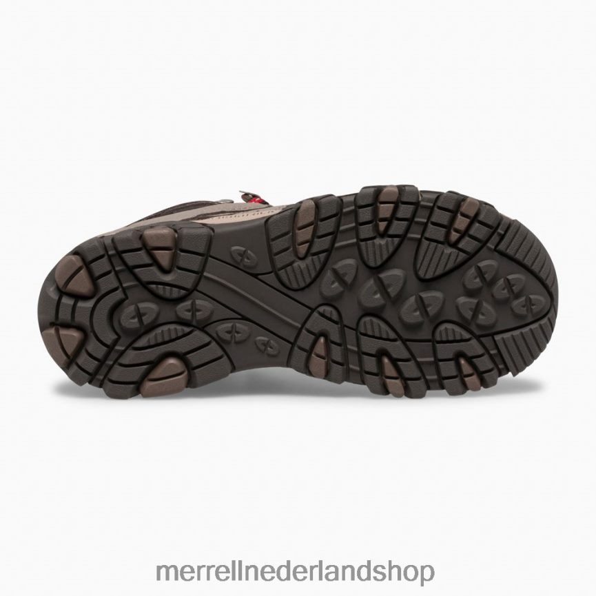 Merrell kinderen 4FFP6T1430 moab 3 mid waterdichte laars (mk265701) schoenen kei/rood