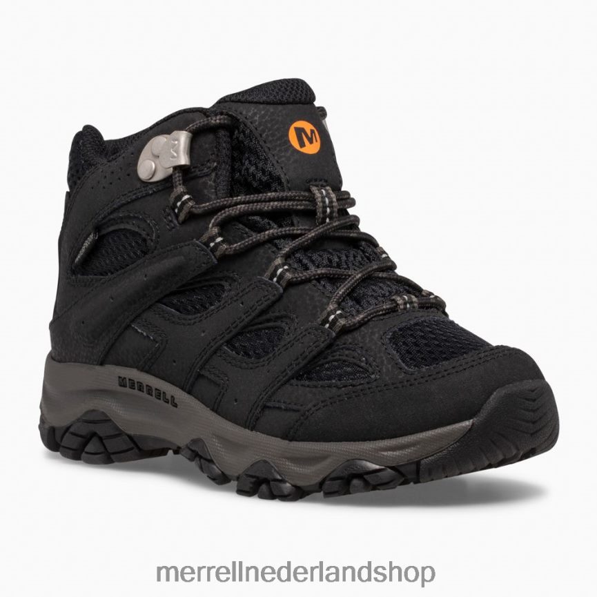 Merrell kinderen 4FFP6T1431 moab 3 mid waterdichte laars (mk265702) schoenen zwart