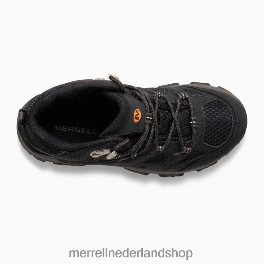 Merrell kinderen 4FFP6T1431 moab 3 mid waterdichte laars (mk265702) schoenen zwart