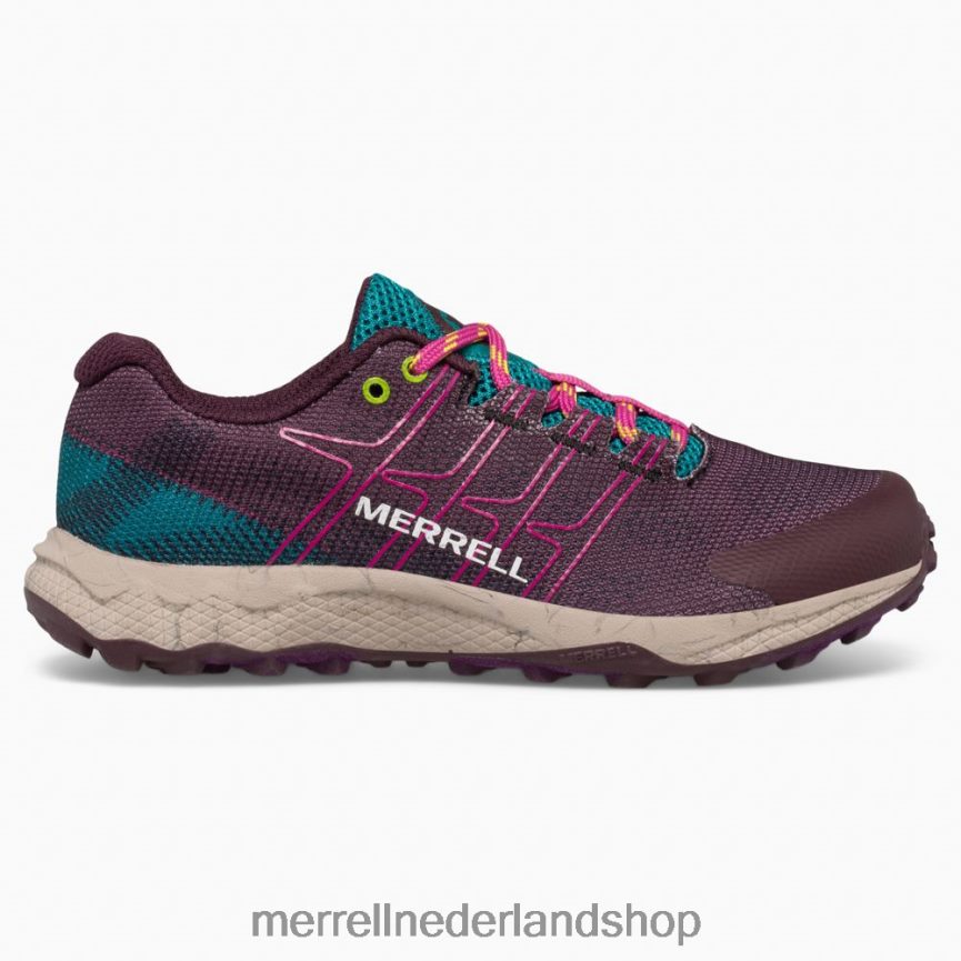 Merrell kinderen 4FFP6T1436 moab vlucht laag (mk165734) schoenen bordeaux